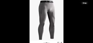 LAFROI Men's Quick Dry Cool Compression Fit Tight Medium, Pocket Black.Sz L
